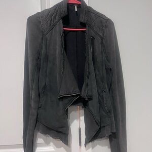 Free People Charcoal Jacket
